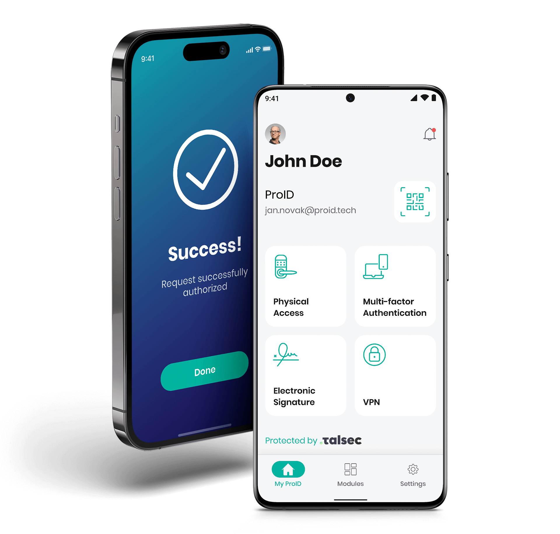ProID Mobile on iPhone and Android devices